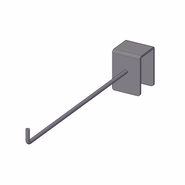 Grid wall medium hook