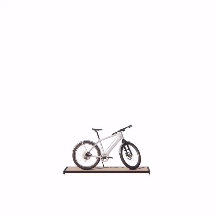 Flat Bike podium with a shelf - Image 4