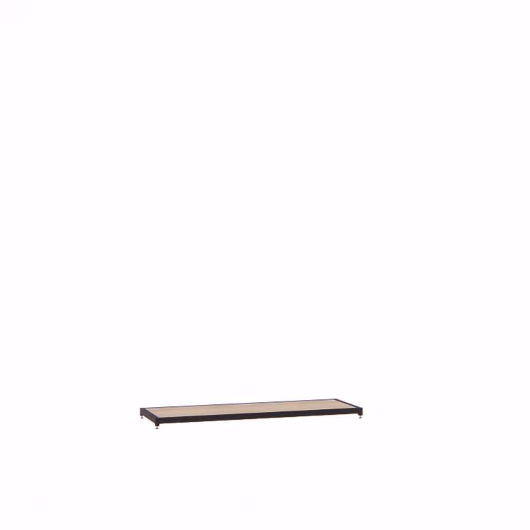 Flat Bike podium with a shelf