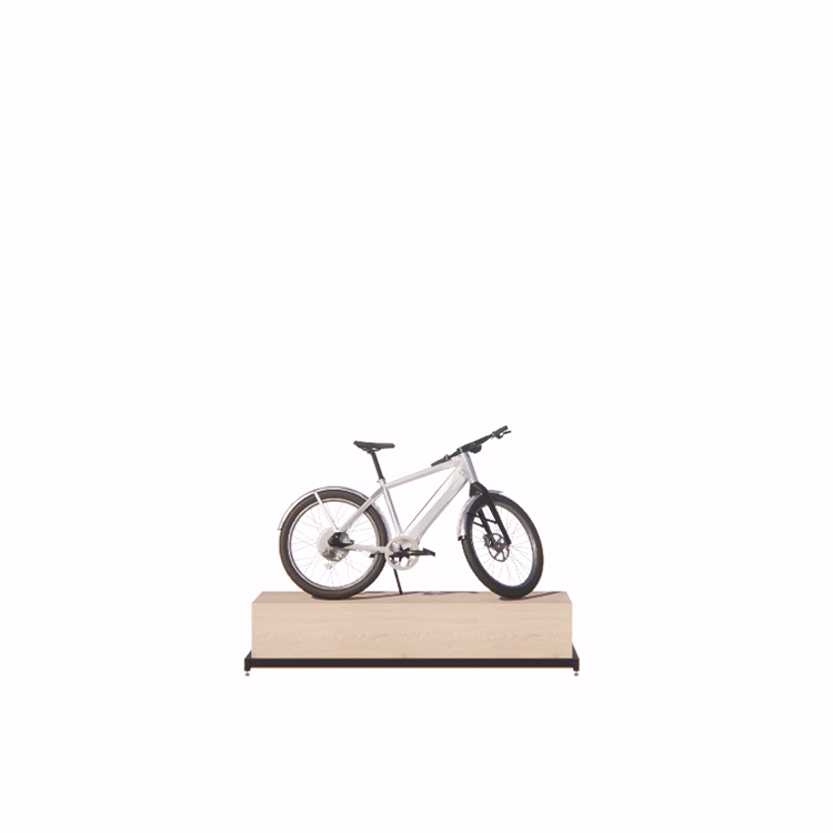 Flat Bike podium with a 370 mm high platform - Afbeelding 4