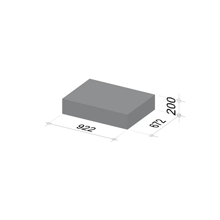 1M Platform | Length 922 mm | Width 672 mm | Height 200 mm