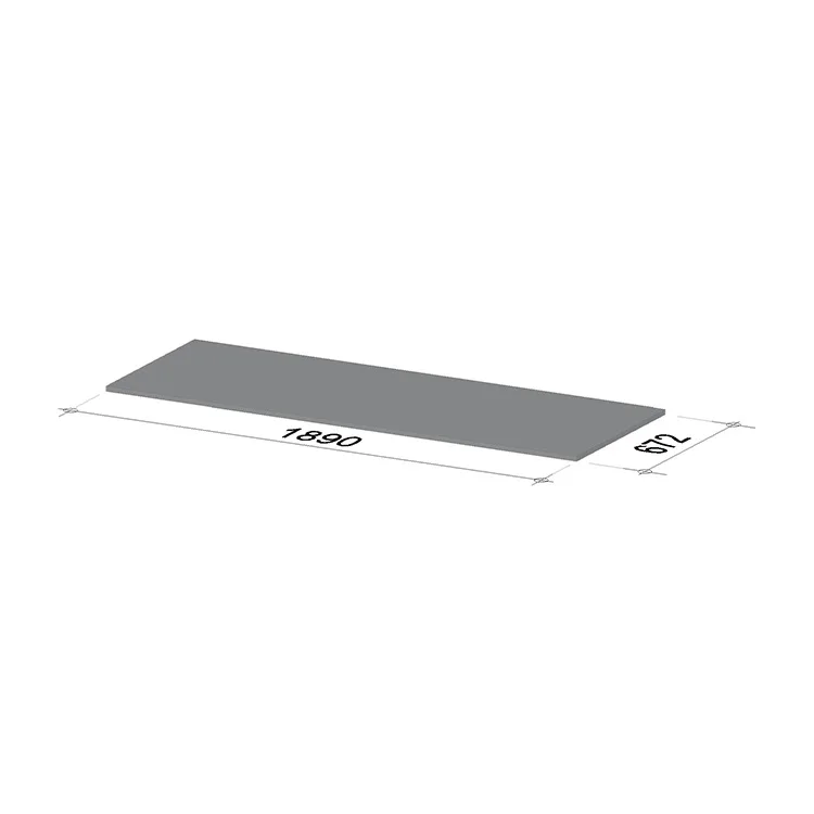 2M Platform | Length 1890 mm | Width 672 mm | Height 19 mm