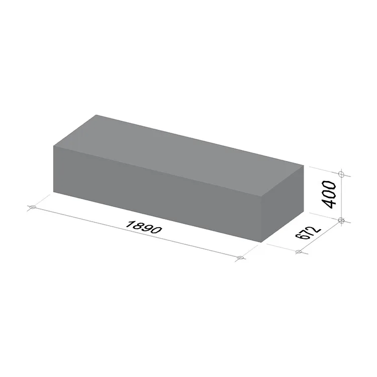 2M Platform | Length 1890 mm | Width 672 mm | Height 400 mm