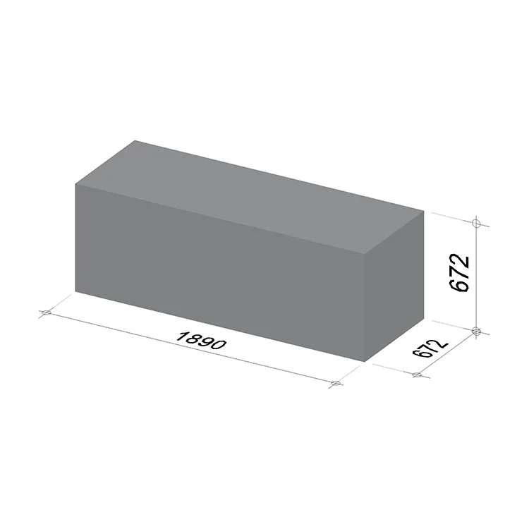 2M Platform | Length 1890 mm | Width 672 mm | Height 672 mm