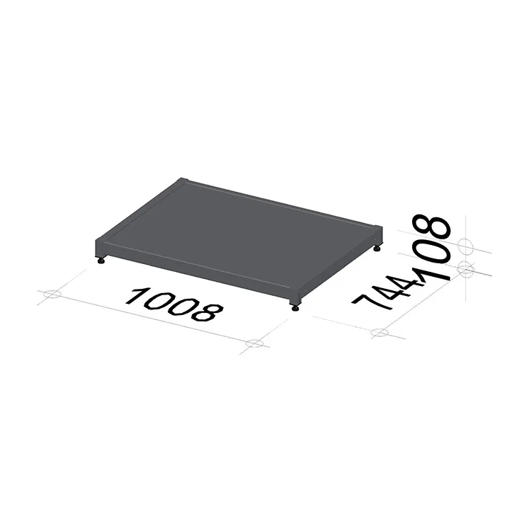 Bike accessory display stand | Length 1008 mm | Width 744 mm | Height 108 mm