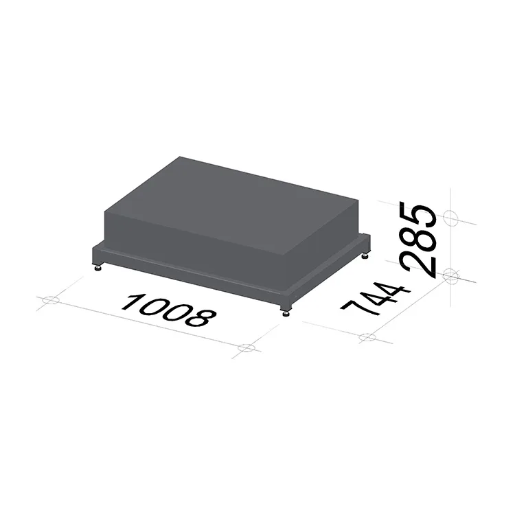 Bike accessory display stand | Length 1008 mm | Width 744 mm | Height 285 mm