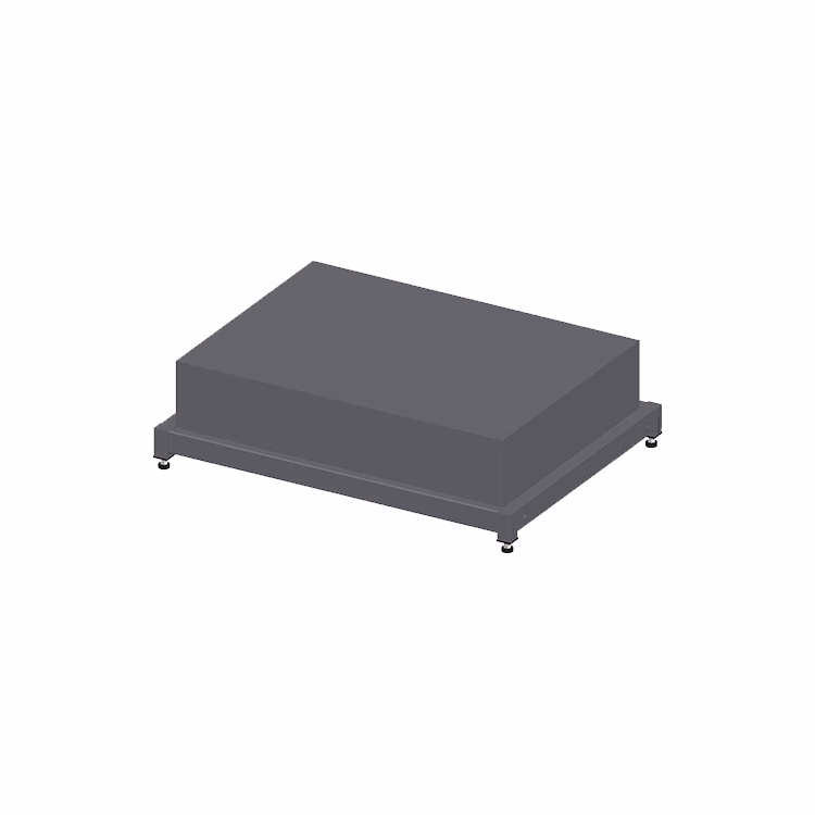 Accessory platform | Length 1096 mm | Width 744 mm | Height 255 mm